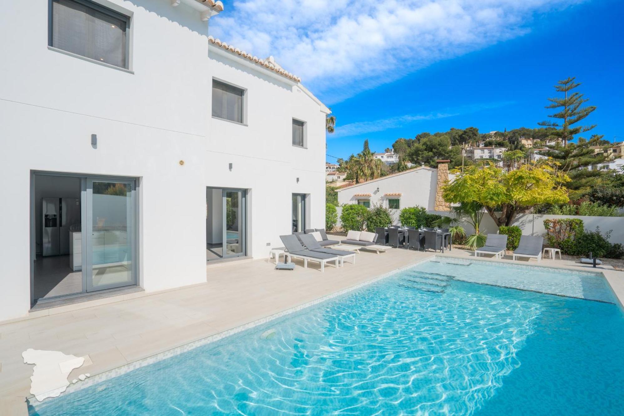 Costablancadreams Villa Montemar In Benissa Exterior photo